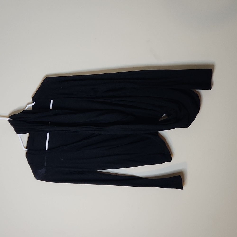 Anthropologie cardigan. Size small black